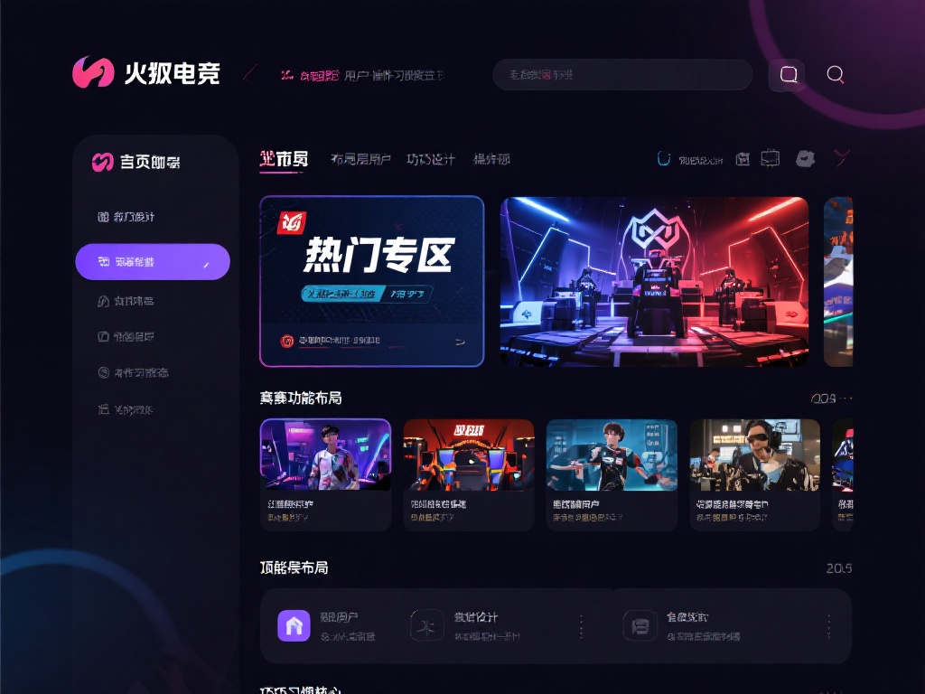 火狐电竞主页：创意设计与精选图片全集欣赏