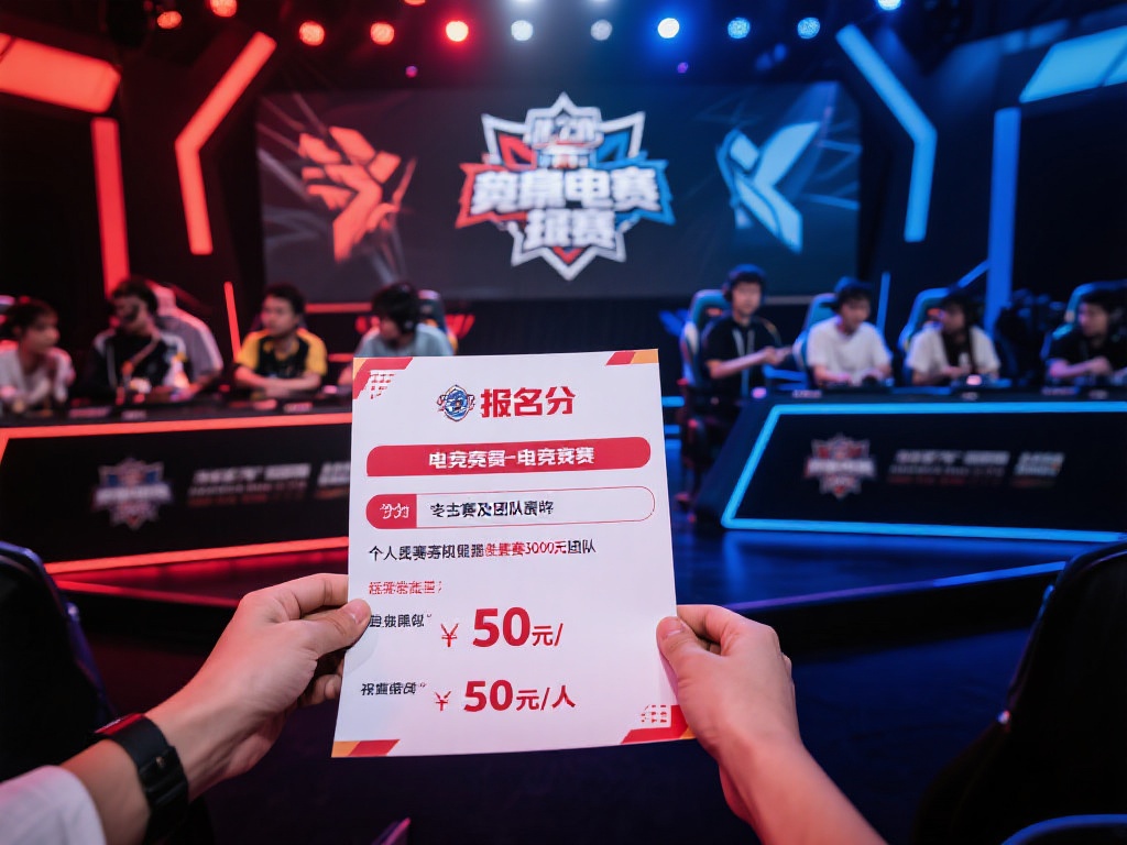 赛事报名费用：针对参与电竞赛事的玩家，报名费用一般