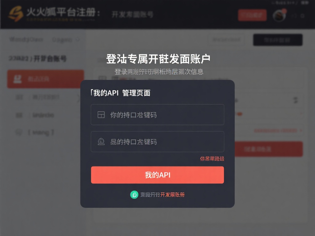 登陆专属开发者账户
若你已经在火狐平台注册为开发
