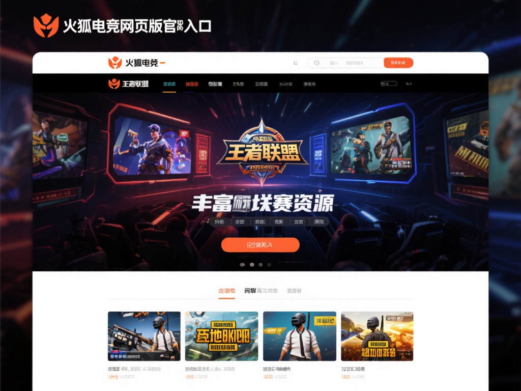 火狐电竞网页版官网入口专为电竞爱好者打造，其丰富的